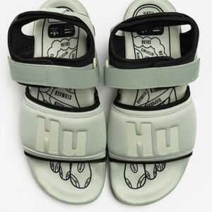 Adidas Pharrell human race special edition sandals slides